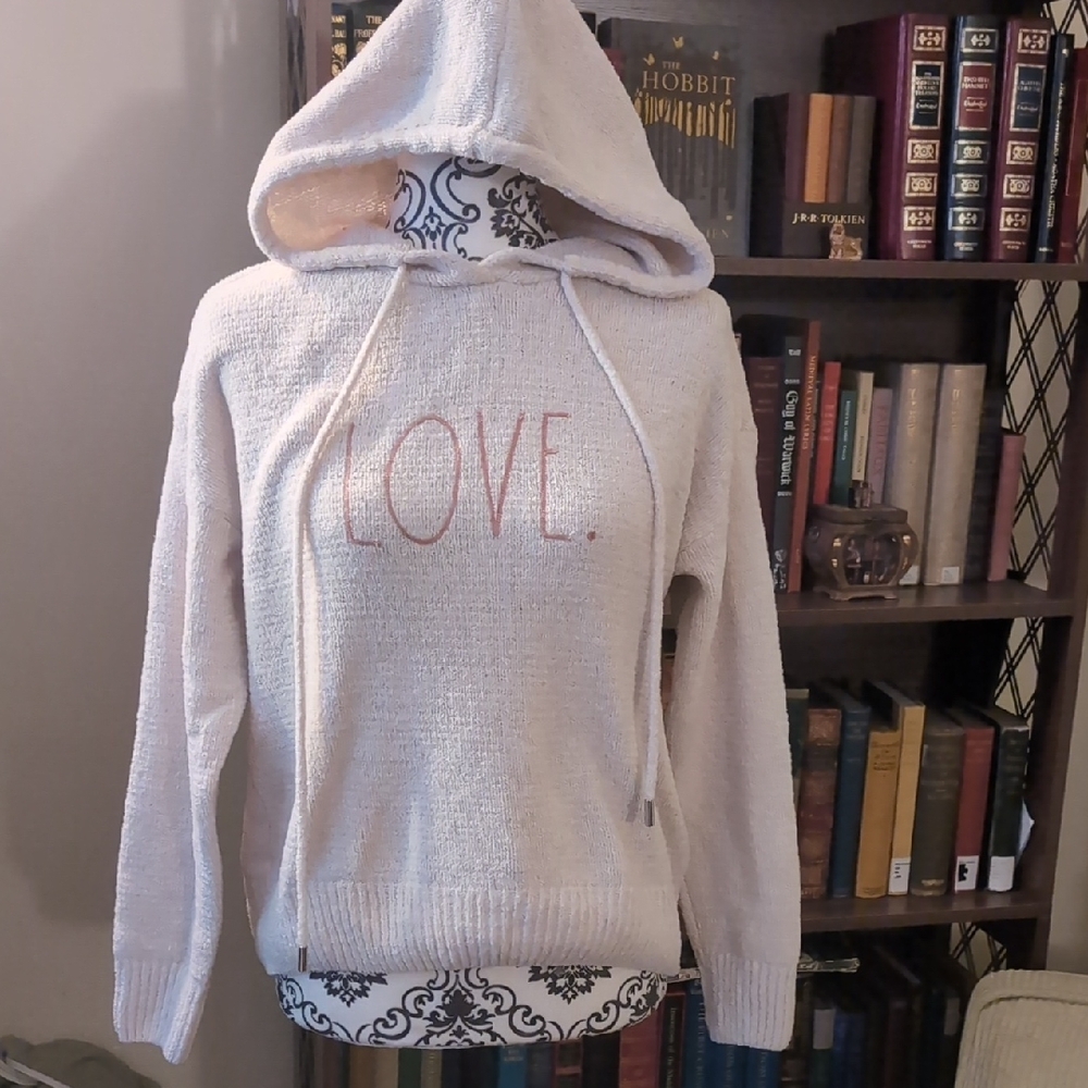 Rae Dunn Super Soft Cream Knit Medium